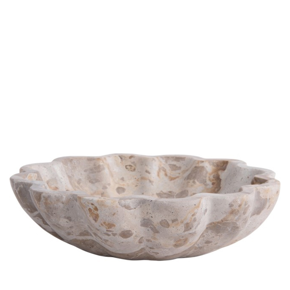 Present Time Marble Bowl Flower
